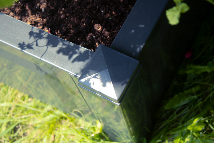 KHW Gartenbank Berlin inkl. Pflanzkästen