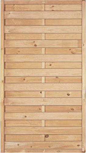 T&J Maxi Massivzaun 100 x 180 cm