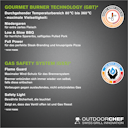 Vorschaubild Outdoorchef Gaskugelgrill Arosa 570 G Grey Steel