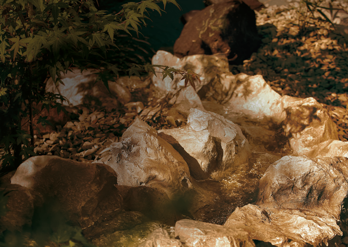 Oase Bachlaufschale Premium Colca Canyon schiefer grün, Rechts 1/2