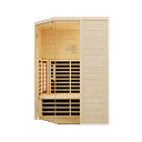 Vorschaubild Infraworld Infrarotkabine TrioSol Natura 145 Ecke inkl. 5-teiligem gratis Zubehörset