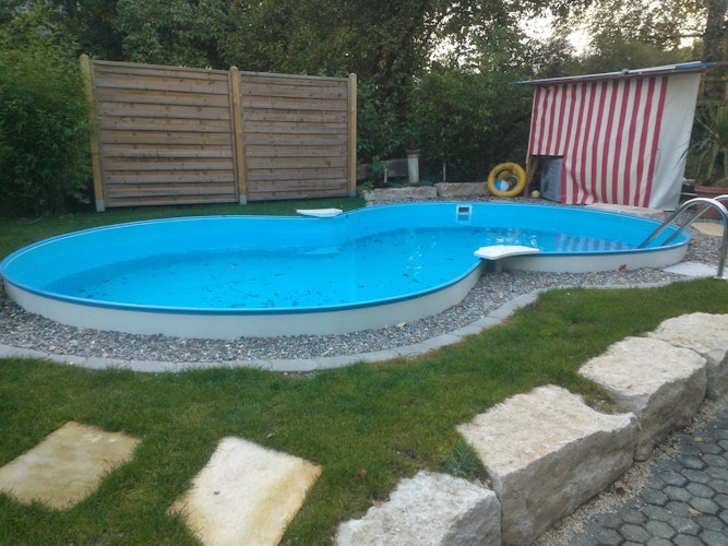 Summer Fun Achtform Aufstellbeckenset Classic 525x320x120cm