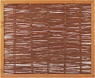 T&J FAKO Weidengeflechtzaun mit RahmenZubehörbild