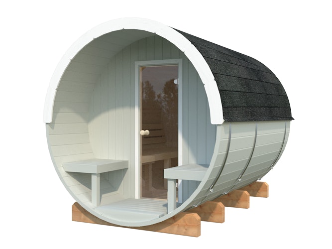 Palmako Saunafass Anita 1,6 + 0,7m²