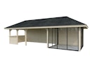 Vorschaubild Palmako Pavillon Bianca 24,9 m² Set 216 Slide - 28 mm