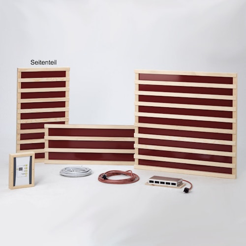 Infraworld Flächenheizsystem Rückenteil in Fichte/Espe