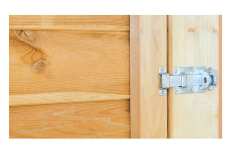 Skan Holz Abstellraum C8 für Carports - Profilschalung