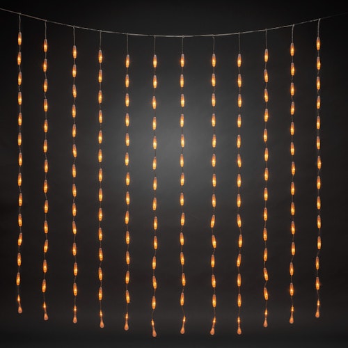 Konstsmide Weihnachtsbeleuchtung  LED Tropfenvorhang elliptisch 200x200cm