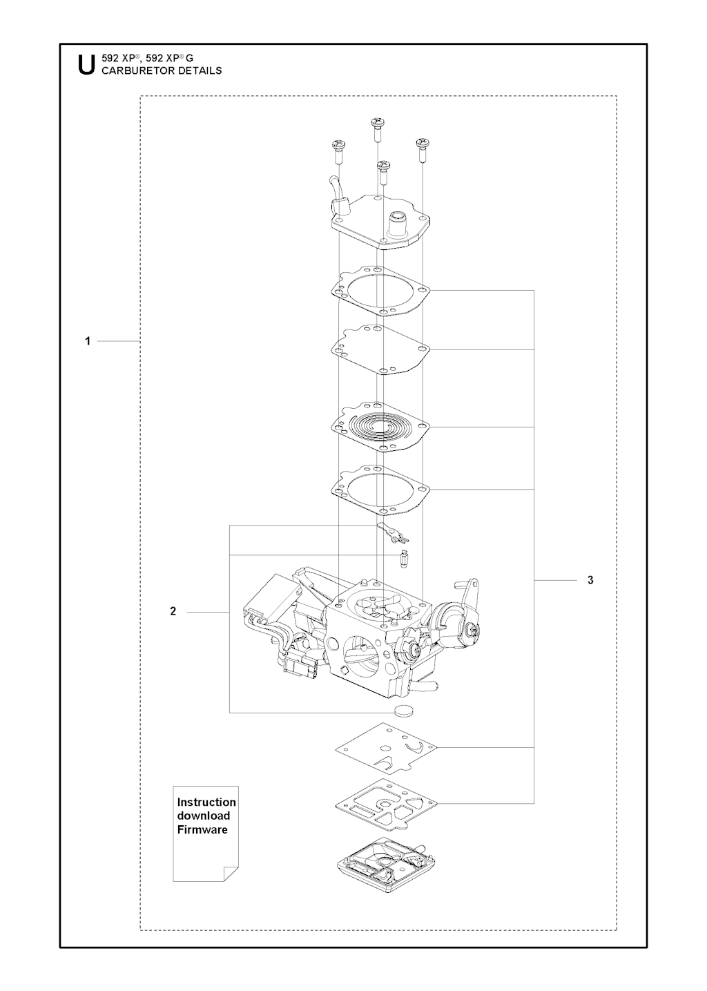 Explosionszeichnung Ersatzteile