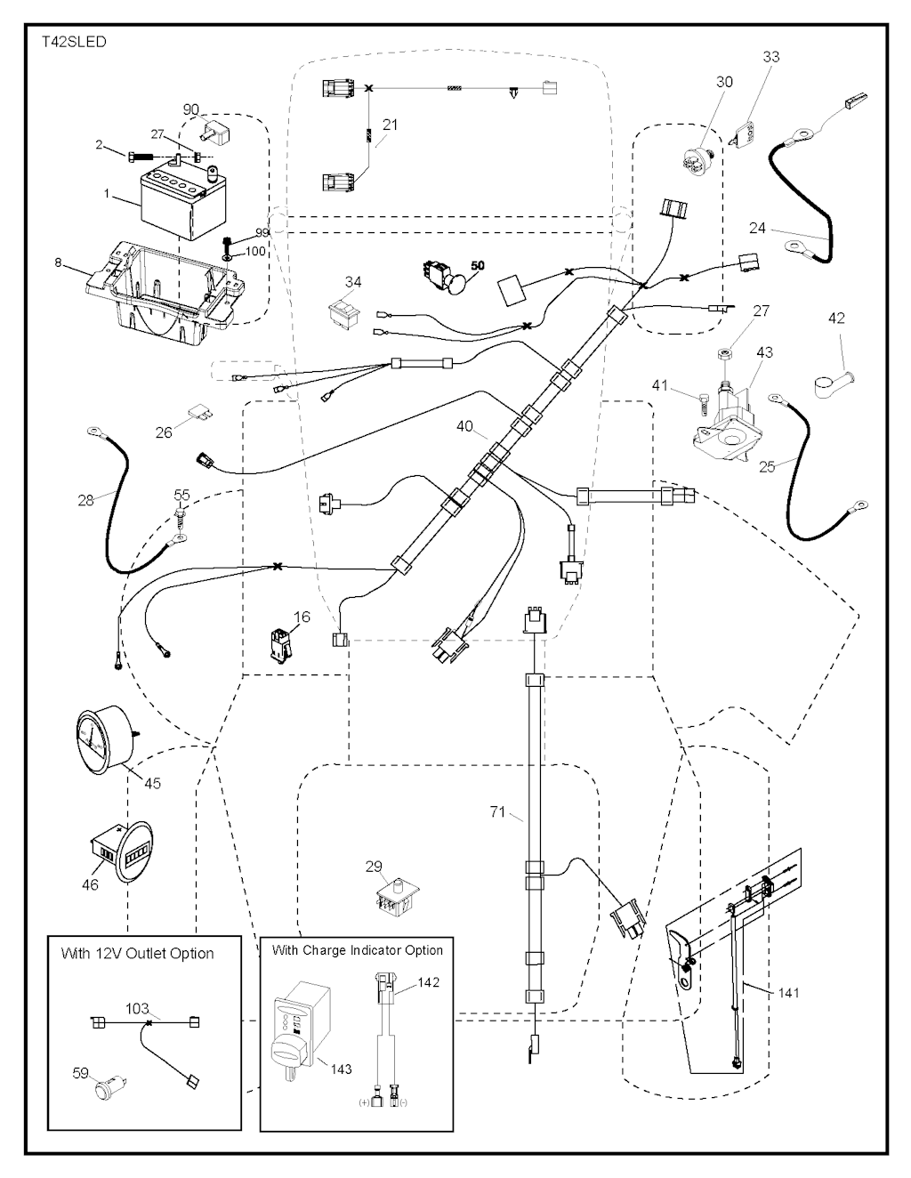 Explosionszeichnung Ersatzteile