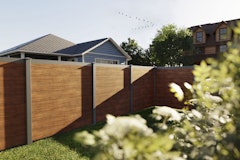 dz Alu Steckzaunelement VIDUAL Snap 140 für Pfosten 72/72 mmZubehörbild