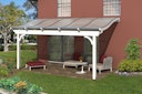 Vorschaubild Skan Holz Terrassenüberdachung Verona o. Mittelpfosten Breite 541 cm