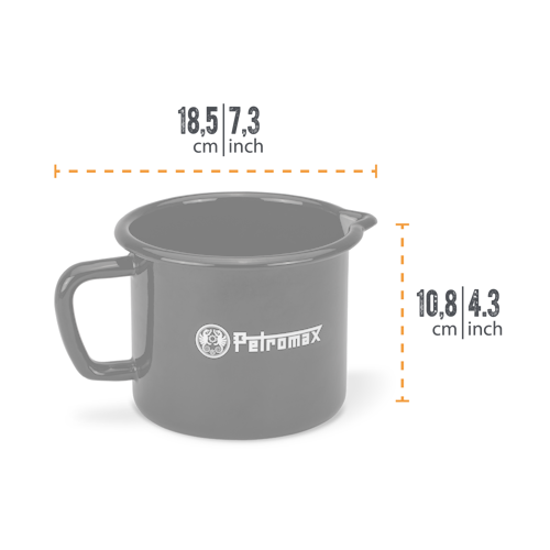 Petromax Emaille Milchtopf