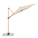 Vorschaubild doppler Pendelschirm ALU WOOD 300 x 220, Aluminium Esche-Optik / 100 % Polyester 180 g/m²