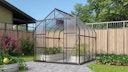 Vorschaubild Vitavia Gewächshaus Dione/Diana 6700 inkl. 2 Dachfenster und Stahlfundamentrahmen - 6,7 m²