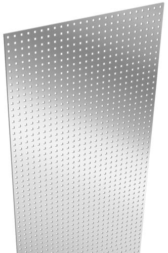 GroJa Designeinsatz Grid Aluminium Silbergrau