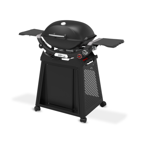 Weber Q2800N+ Gasgrill mit Rollwagen - Black