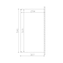 Vorschaubild Skan Holz Aluminium Terrassenüberdachung Genua Breite 541 cm