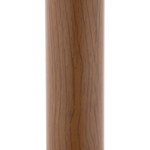 doppler Mittelmastschirm LIFE Woodstyle 305 Lift, Aluminium Holzoptik / 100 % Polyester 180 g/m² 