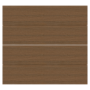 Vorschaubild NewTechWood Deluxe Vintage WPC-Terrassendiele Hohlkammer Teak  23 x 138 mm
