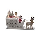 Vorschaubild Konstsmide Weihnachtsbeleuchtung  LED Holzkalender Timer 3 warmweiß Dioden