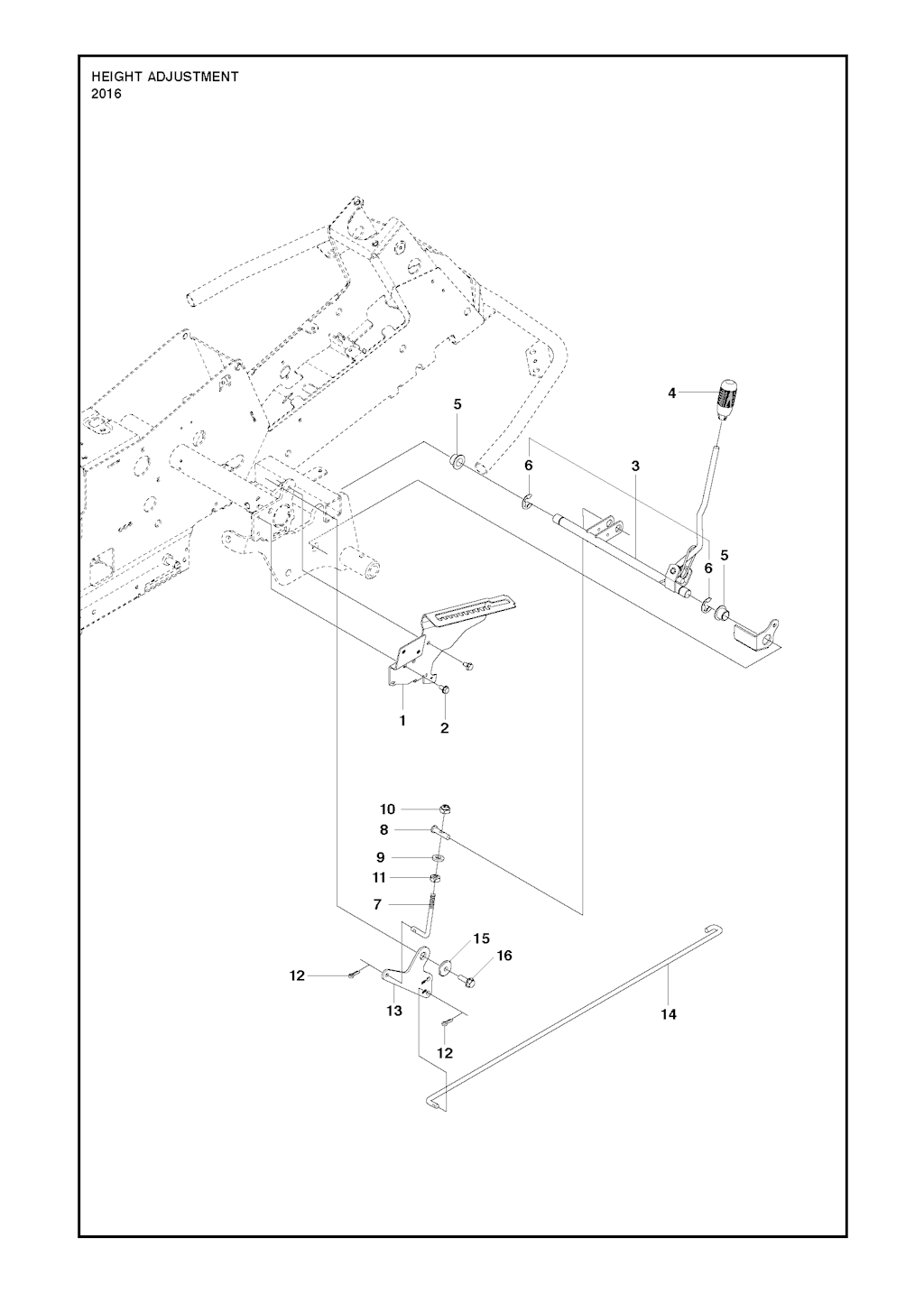 Explosionszeichnung Ersatzteile