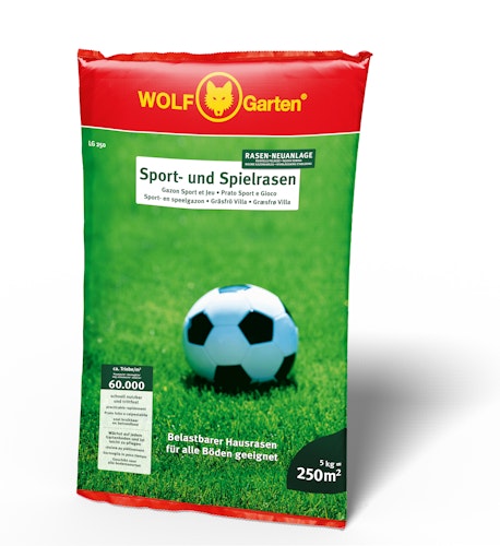 WOLF-Garten - Saatgut, LG 250 Sport- und Spielrasen für 250 m²