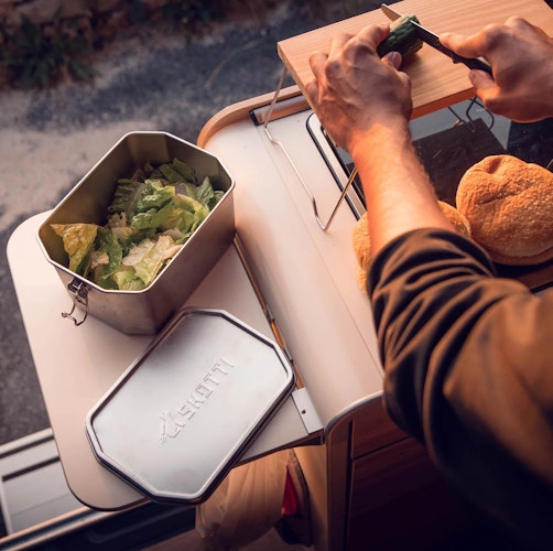 SKOTTI BOKS Edelstahl-Box 1 Liter