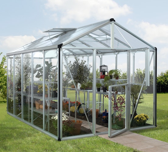 Vitavia Gewächshaus Zeus 10000 inkl. 2 Dachfenstern - 10,0 m²