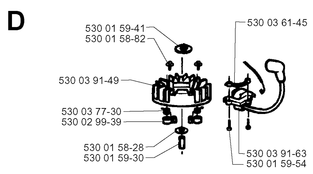Explosionszeichnung Ersatzteile