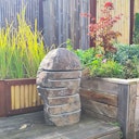 Vorschaubild BambusBASIS Steinlampe - handgefertigt
