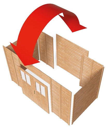 Karibu Geräteraum Einzel 1