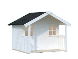 Palmako Kinderspielhaus Felix 1,9 m² - weiß lackiert