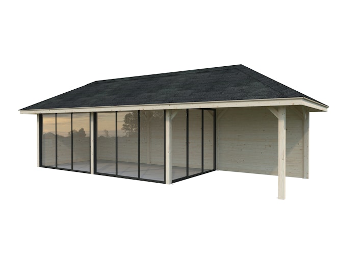 Palmako Pavillon Bianca 24,9 m² Set 217 Slide - 28 mm