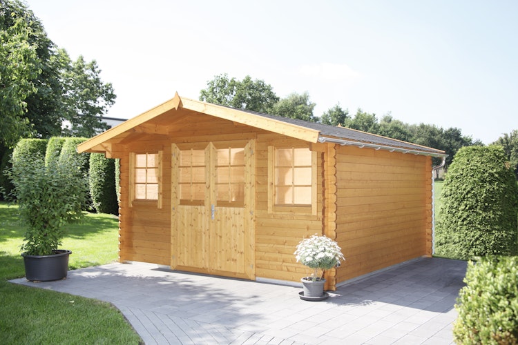 Wolff Finnhaus Gartenhaus Rotterdam classic 40 mm - Aktionsmodell