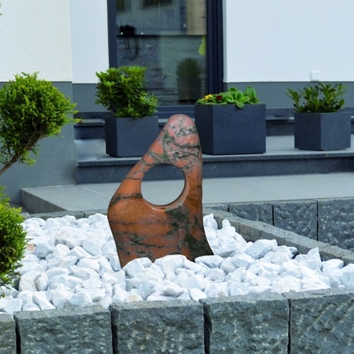 Gardenforma Wasserspiel-Findling Red Cloud Iris