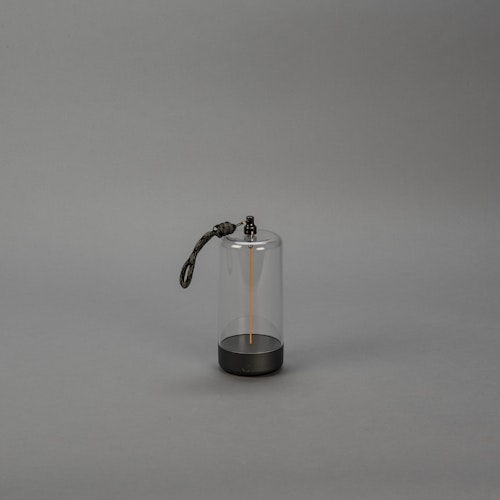 Konstsmide Tischlampe Edison XS anthrazit