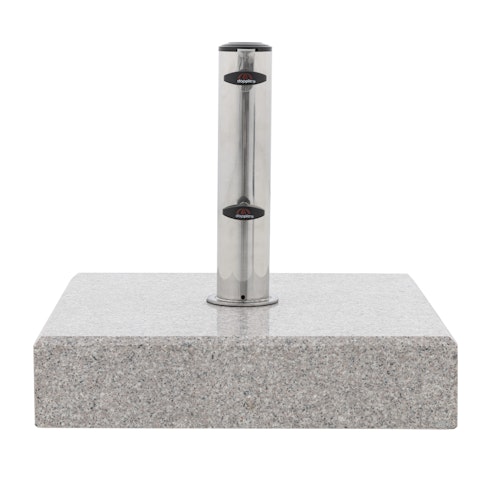 doppler Granitsockel LIFE 45 kg, Hellgrau