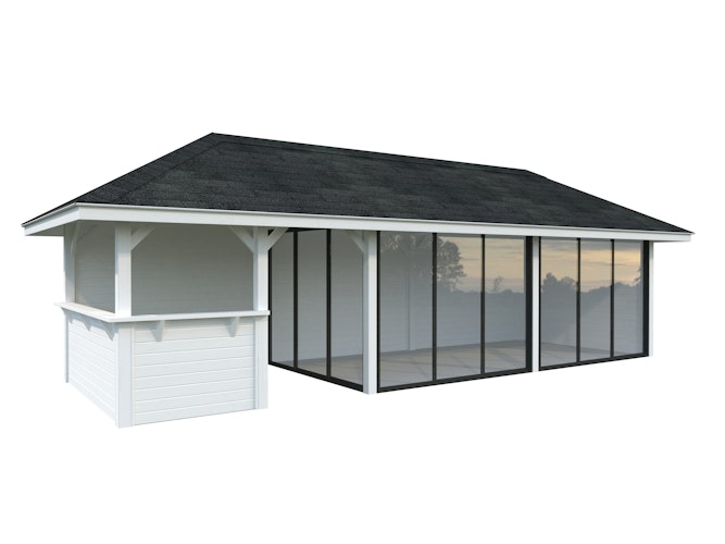 Palmako Pavillon Bianca 24,9 m² Set 219 Slide