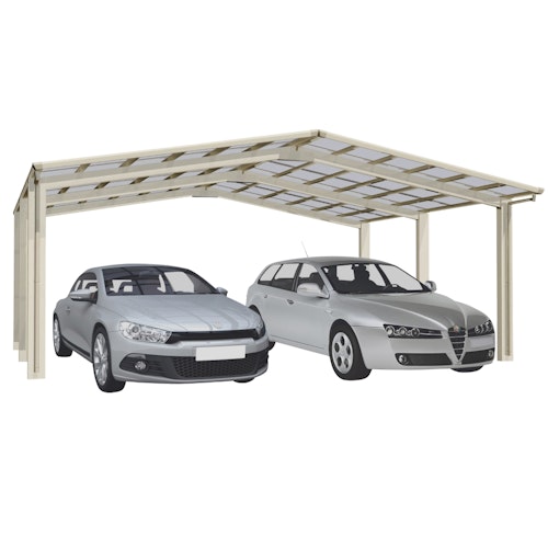 Ximax Carport Linea Typ 110 M-Ausführung 495,4 x 545,6 cm