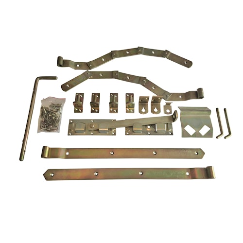 T&J Doppeltor Beschlag gebogen