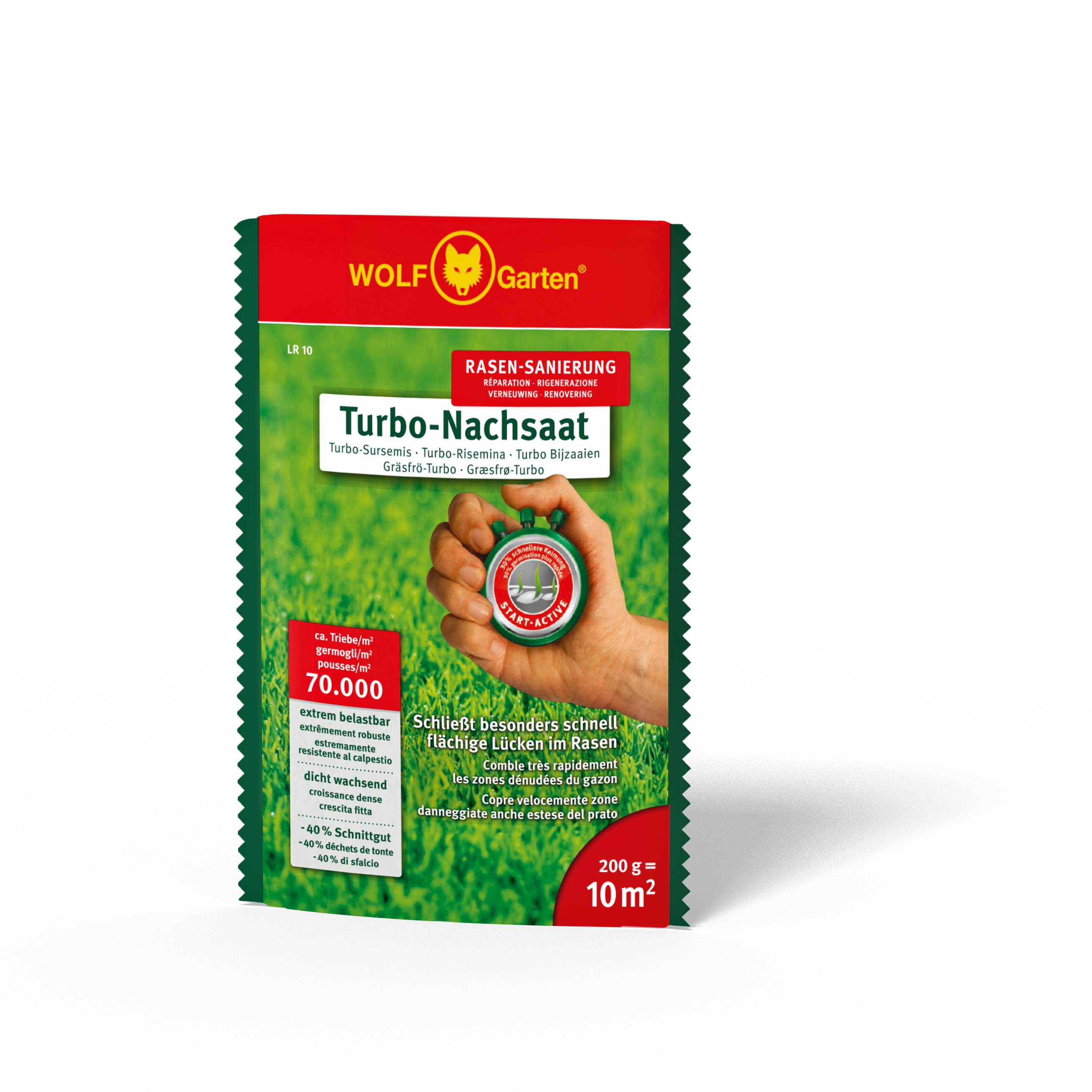 WOLF-Garten - »Turbo-Nachsaat« LR 10
