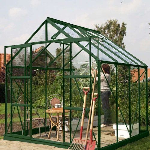 Vitavia Gewächshaus Uranus 6700 inkl. 2 Dachfenstern - 6,7 m²