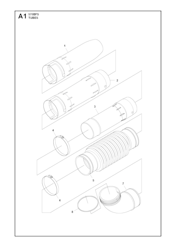 Husqvarna Blasgeräte 570 BFS, 20190100001 and up