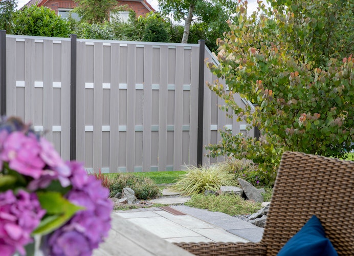 GroJa Fertigzaun Schräg