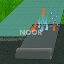 Vorschaubild Noor Trennvlies Steinvlies 1 x 12 m