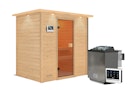 Vorschaubild Karibu Woodfeeling Sauna Selena - 38 mm Massivholz Aktionssauna inkl. gratis Sauna-Zubehörset im Wert von 234,94 €