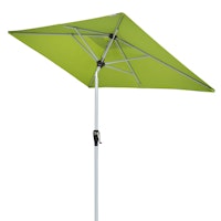 doppler Mittelmastschirm ACTIVE 210 x 140 Auto-Tilt, Aluminium Silber / Polyester 180 g/m²
