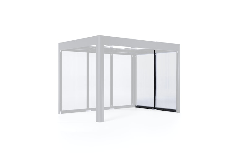 SunElements Wandelement SunCover Select - 10 mm Doppelstegplatten