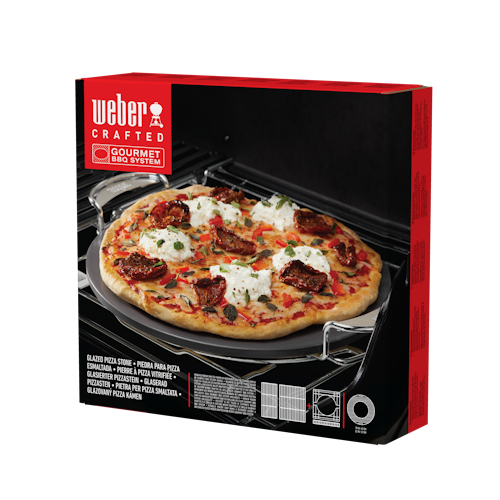 Weber CRAFTED glasierter Pizzastein - Gourmet BBQ System